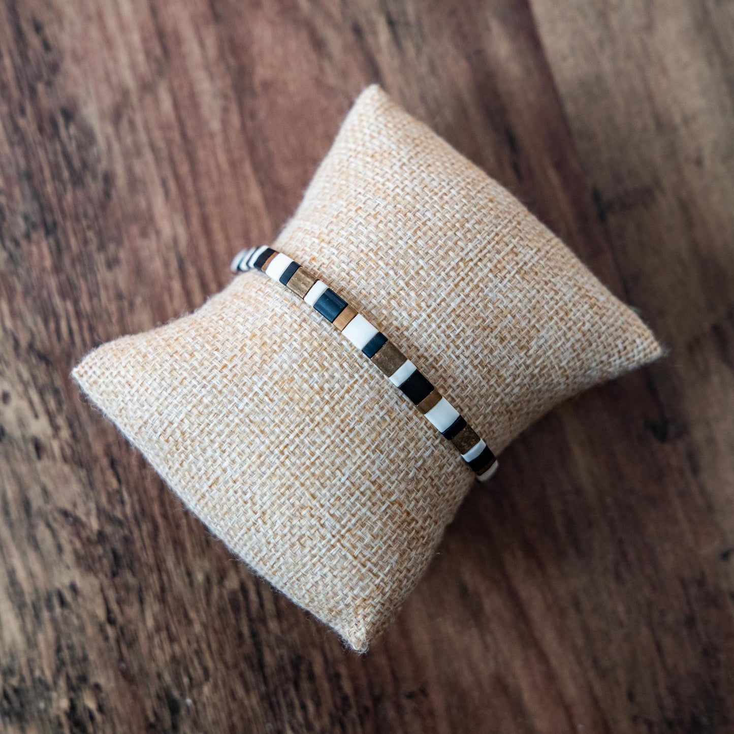 Bracelet en perles Miyuki MEN Blue & brown